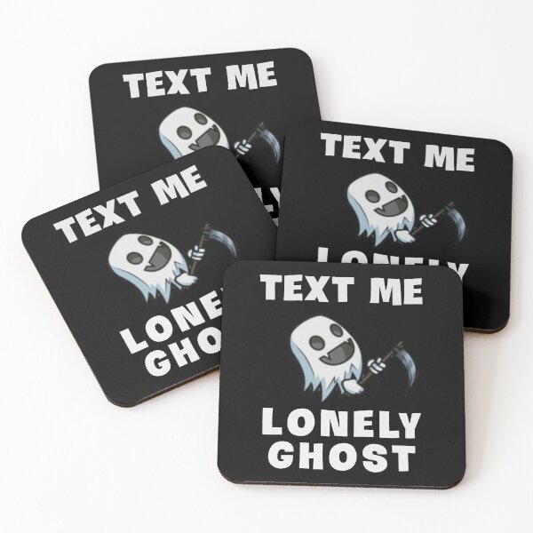 Item preview,  Text me lonely ghost. designed and sold by Umiska.