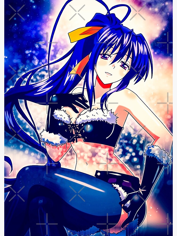 Akeno Himejima High School DxD Anime Girl Drawing Fanart Postcard for Sale  by Spacefoxart