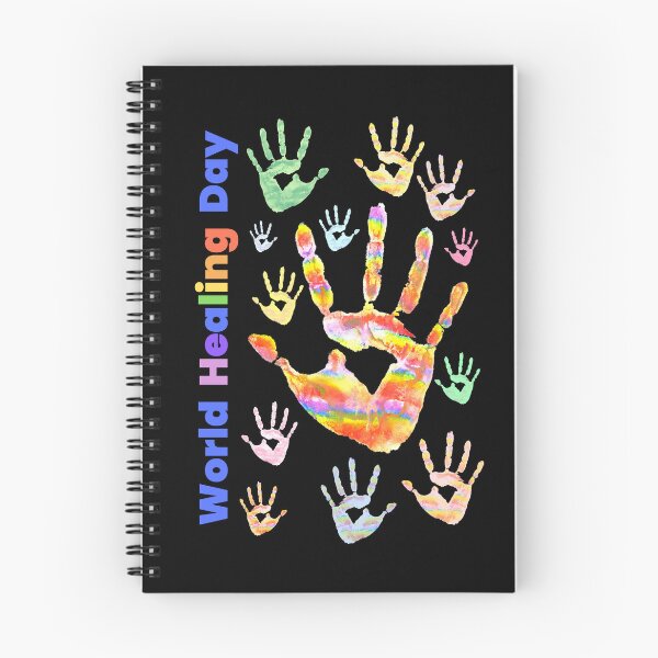 Item preview, Colourful Colorful Rainbow Handprints World Healing Day designed and sold by H3designs.