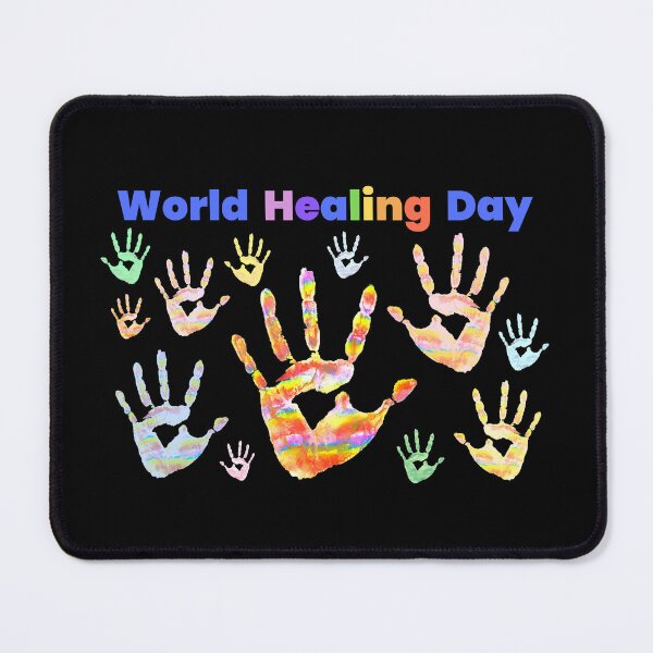 Item preview, Colourful Colorful Rainbow Handprints World Healing Day designed and sold by H3designs.