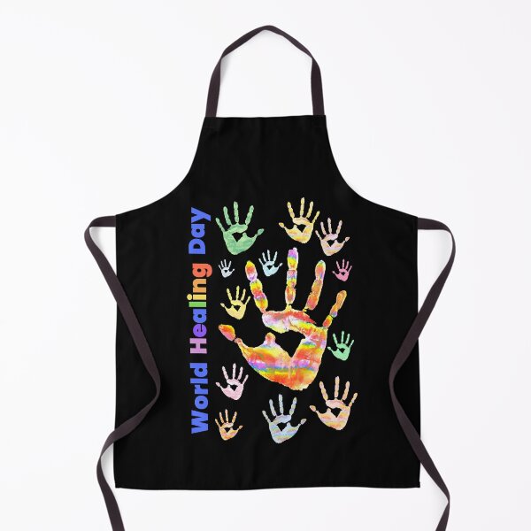 Item preview, Colourful Colorful Rainbow Handprints World Healing Day designed and sold by H3designs.