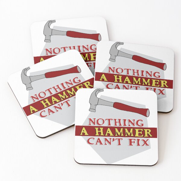 Item preview, Nothing a Hammer Can’t Fix | Funny designed and sold by Amazing Arts Designs.