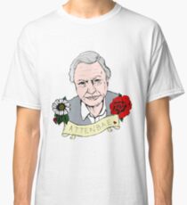David Attenborough - AttenBae in Colour Classic T-Shirt