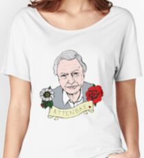 David Attenborough - AttenBae in Colour Women's Relaxed Fit T-Shirt