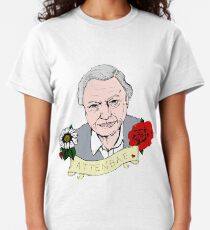 David Attenborough - AttenBae in Farbe Classic T-Shirt