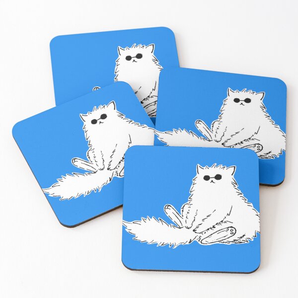 Item preview, Gato Gojo Pegatina designed and sold by ChiarsaFerro.