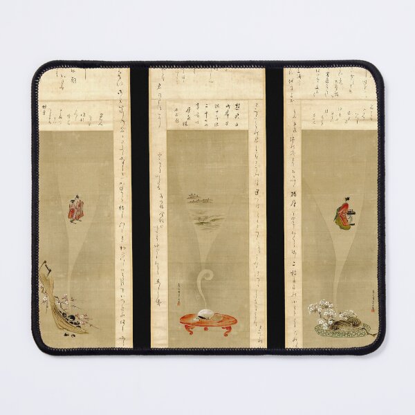 Item preview, Shellfish and Apparitions of the Yoshiwara Pleasure Quarter ca. 1811 Chōbunsai Eishi 鳥文斎栄之 | designed and sold by Atomiccat.