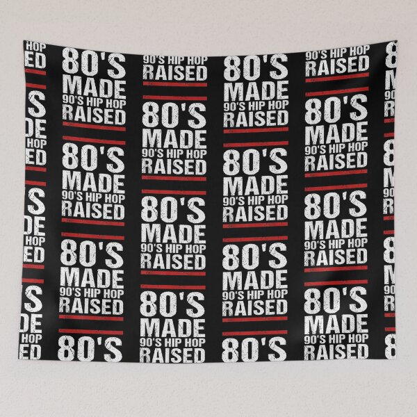 Item preview, 80's Made 90's Hip Hop Raised designed and sold by Rosartistshop.