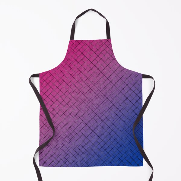 Item preview, Dark Pink Purple Blue Grid Gradient - Bisexual Colors - Bi Flag designed and sold by SayWhatYouFeel.