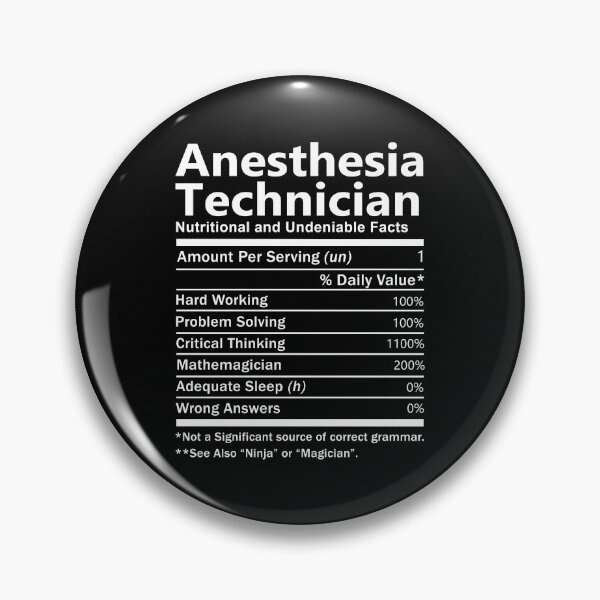 Item preview, Anesthesia Technician  T Shirt - Nutrition Factors Job Gift Item Tee designed and sold by wardorion9.