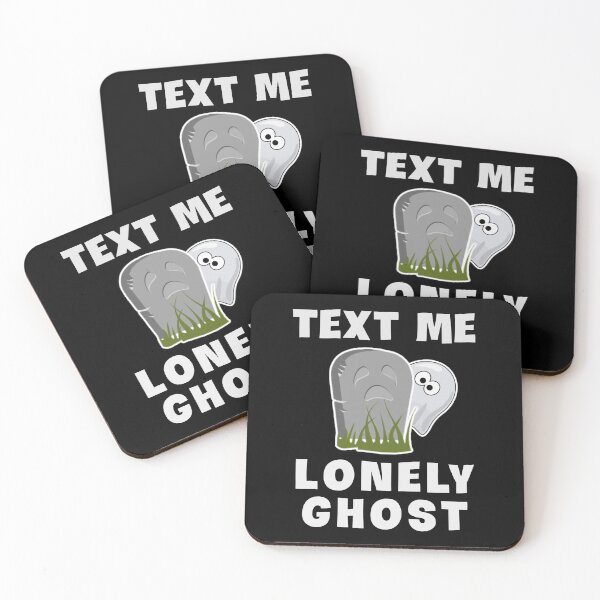 Item preview,  Text me lonely ghost. designed and sold by Umiska.
