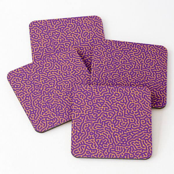 Item preview, Turing Organic Seamless Pattern #4 • Poisonous Tree Frog Coral Camouflage designed and sold by tessellnator.