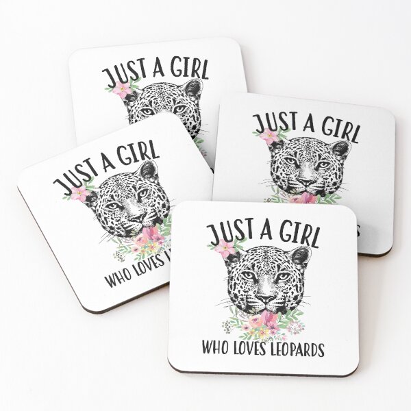 Item preview, Just a girl who loves leopards designed and sold by Anderson456.