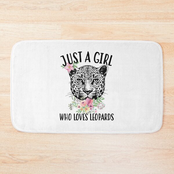 Item preview, Just a girl who loves leopards designed and sold by Anderson456.