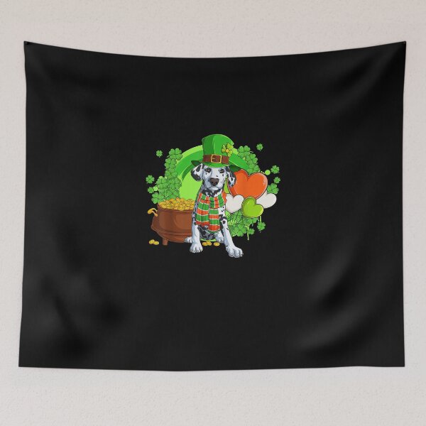 Item preview, Lucky Dalmatian a St. Patricks Day Dalmatian a Cute Dalmata designed and sold by VargasParis.