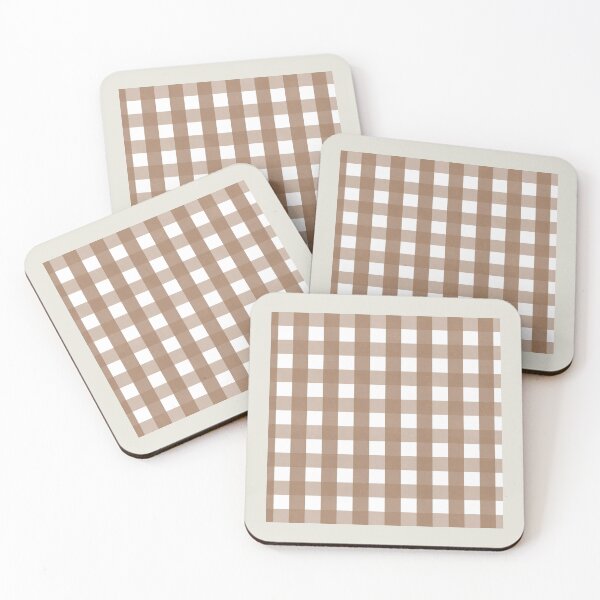 Item preview, Simple Cinnamon Check for Chic Simplicity - Design 1 designed and sold by simplydesignart.