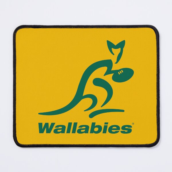 Item preview, Australia Rugby Wallabies Yellow Wallaby designed and sold by elhefe.