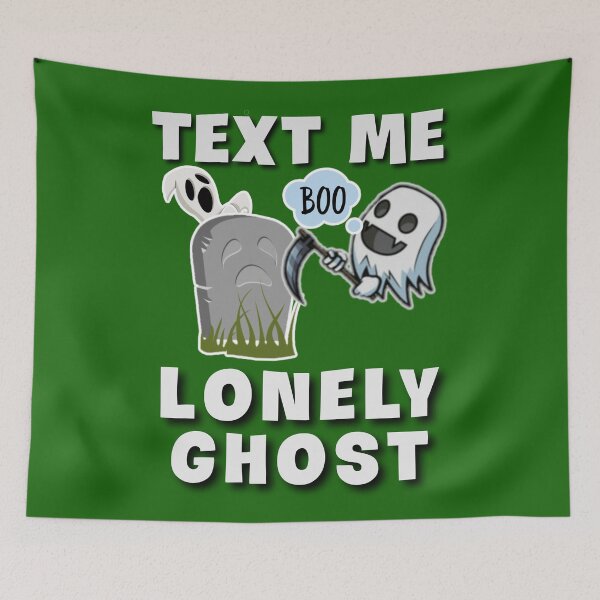 Item preview, Text me lonely ghost. designed and sold by Umiska.