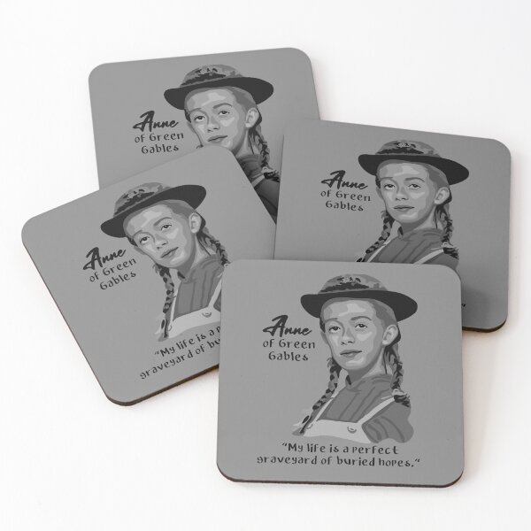 Item preview, Anne of Green Gables Portrait and Quote designed and sold by Unhinged Heather.