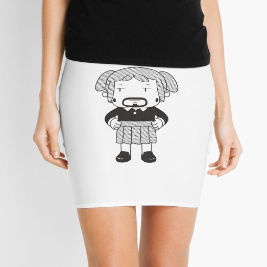 Beardy Dell Mini Skirt