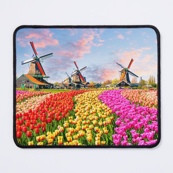 Item preview, Windmills and Tulips Netherlands. designed and sold by ramazis.