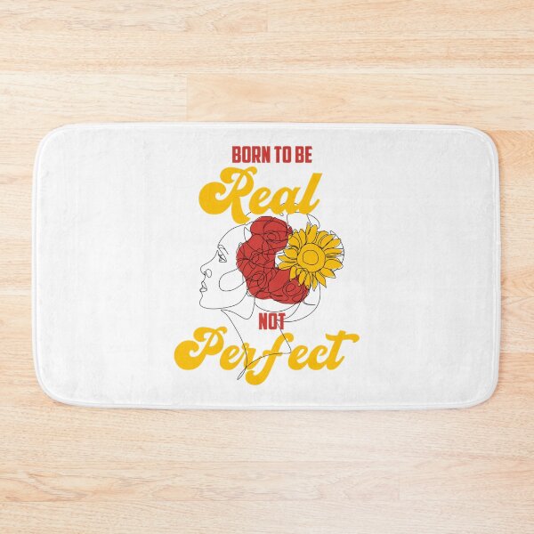 Item preview, Born To Be Real Not Perfect  (4) designed and sold by LittleCrafties.