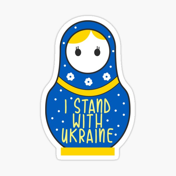 Support Ukraine Stickers for Sale