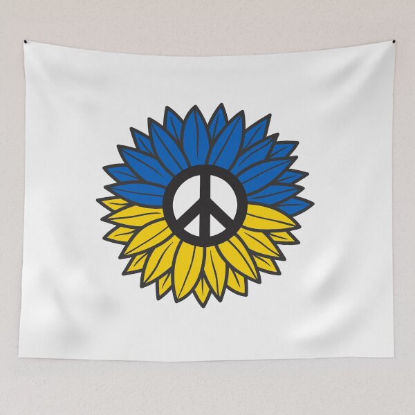 Item preview, Ukraine Sunflower flag designed and sold by Ashi17.