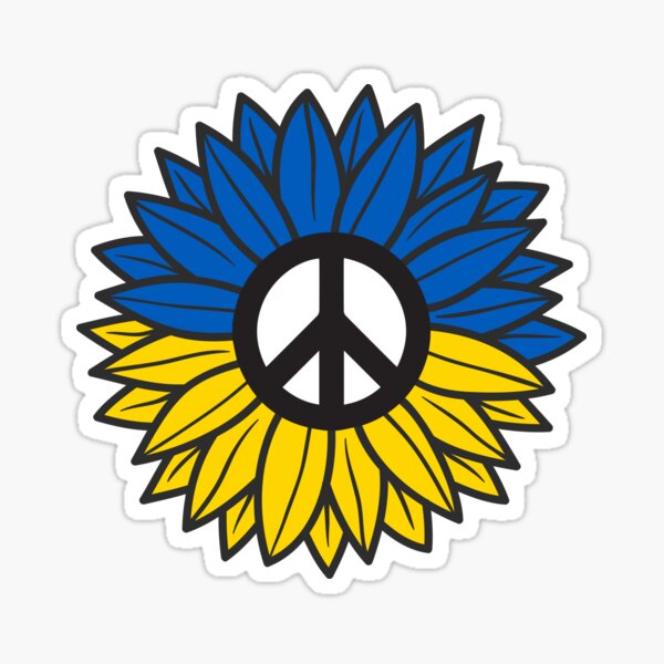 Item preview, Ukraine Sunflower flag designed and sold by Ashi17.
