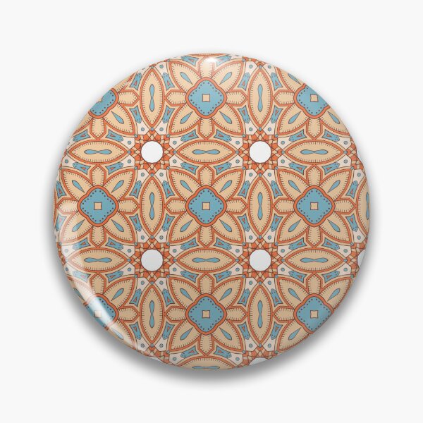 Item preview, Mandala floral seamless pattern designed and sold by TheCosmoWest.