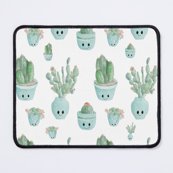 Item preview, Kawaïi Watercolour Cactus in Pots designed and sold by OranelloDesigns.