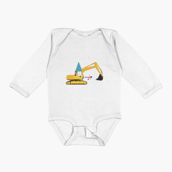 Item preview, Excavator Construction Truck Party Pattern designed and sold by idovedesign.