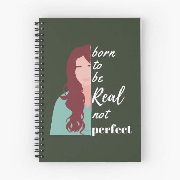 Item preview, born to be real not perfect gift for you     designed and sold by LittleCrafties.