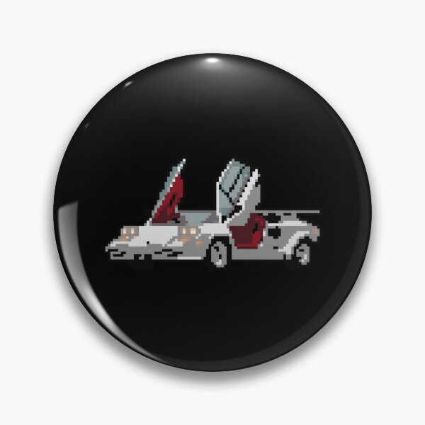 Item preview, Lamborghini Pixel Art Countach Sticker designed and sold by cohenashl6.