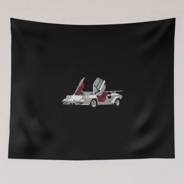 Item preview, Lamborghini Pixel Art Countach Sticker designed and sold by cohenashl6.