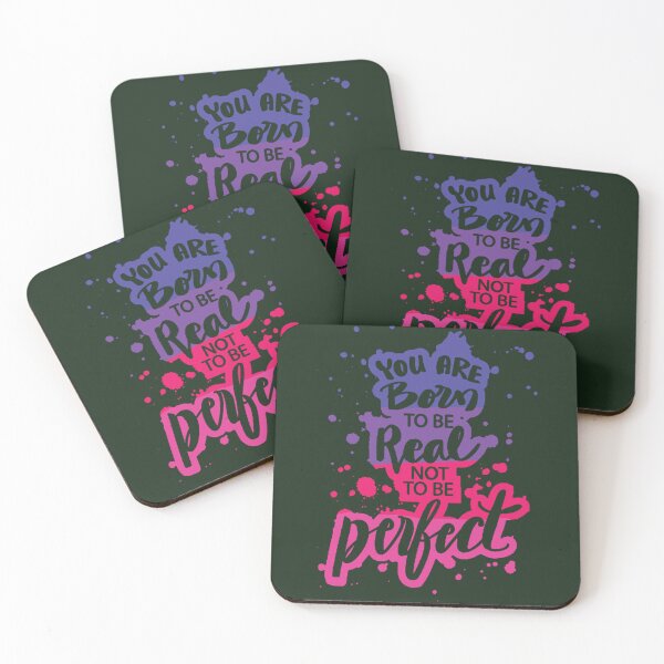 Item preview, Born To Be Real Not Perfect, motivational quotes about life, motivation quotes     designed and sold by LittleCrafties.