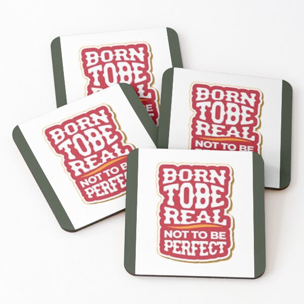 Item preview, Born to be real not to be perfect   designed and sold by LittleCrafties.