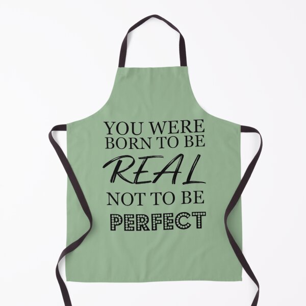 Item preview, You were born to be real, not to be perfect designed and sold by LittleCrafties.