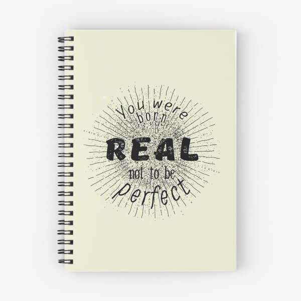 Item preview, Born To Be Real Not Perfect  (3) designed and sold by LittleCrafties.