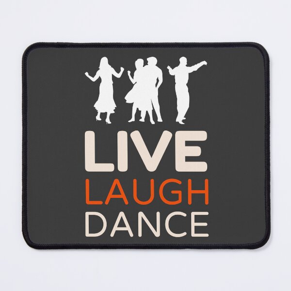Item preview, Live Laugh Dance - Short Motivational Quotes | Colorful Stylish Dance Typography designed and sold by Delandor.