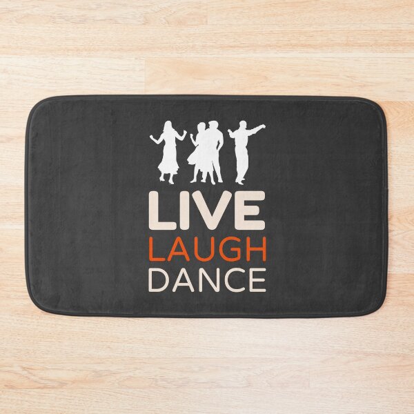 Item preview, Live Laugh Dance - Short Motivational Quotes | Colorful Stylish Dance Typography designed and sold by Delandor.