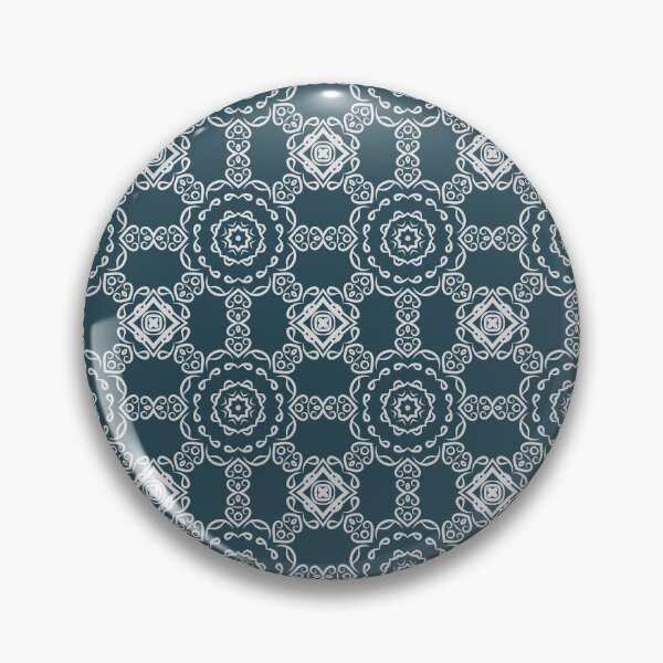 Item preview, Blue Mandala floral seamless pattern designed and sold by TheCosmoWest.