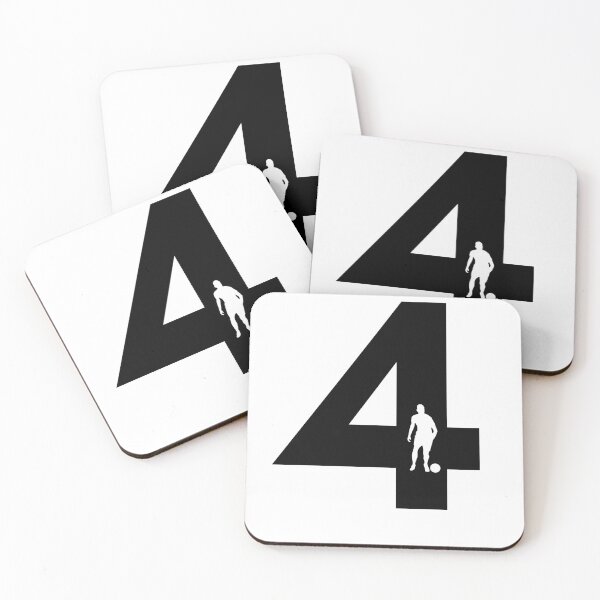 Item preview, player number four 4 designed and sold by footballma44.