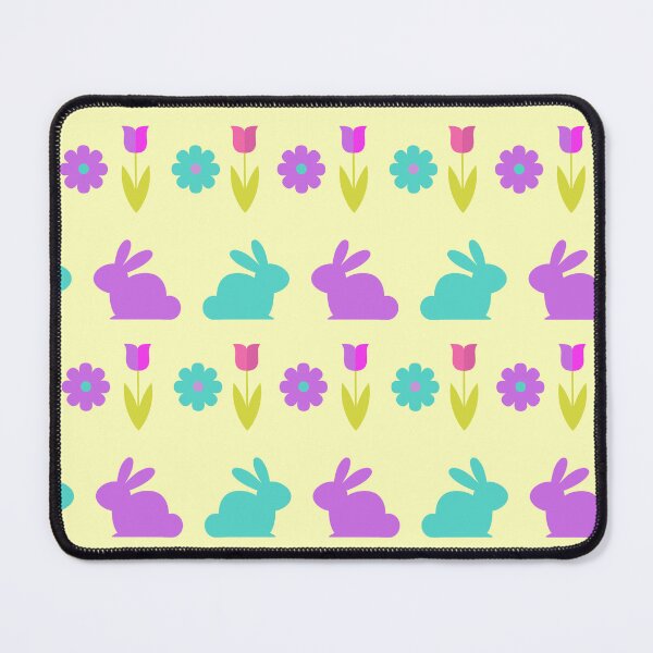 Item preview, Easter Flowers and Bunny Colorful Pattern - Spring Celebration designed and sold by AppareIIndustry.