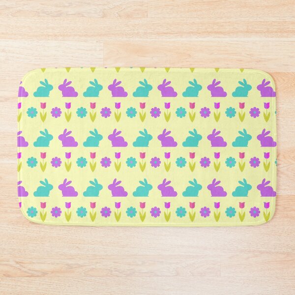 Item preview, Easter Flowers and Bunny Colorful Pattern - Spring Celebration designed and sold by AppareIIndustry.