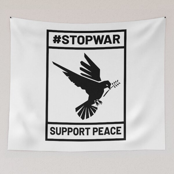 Item preview, stop war support peace designed and sold by Ashi17.
