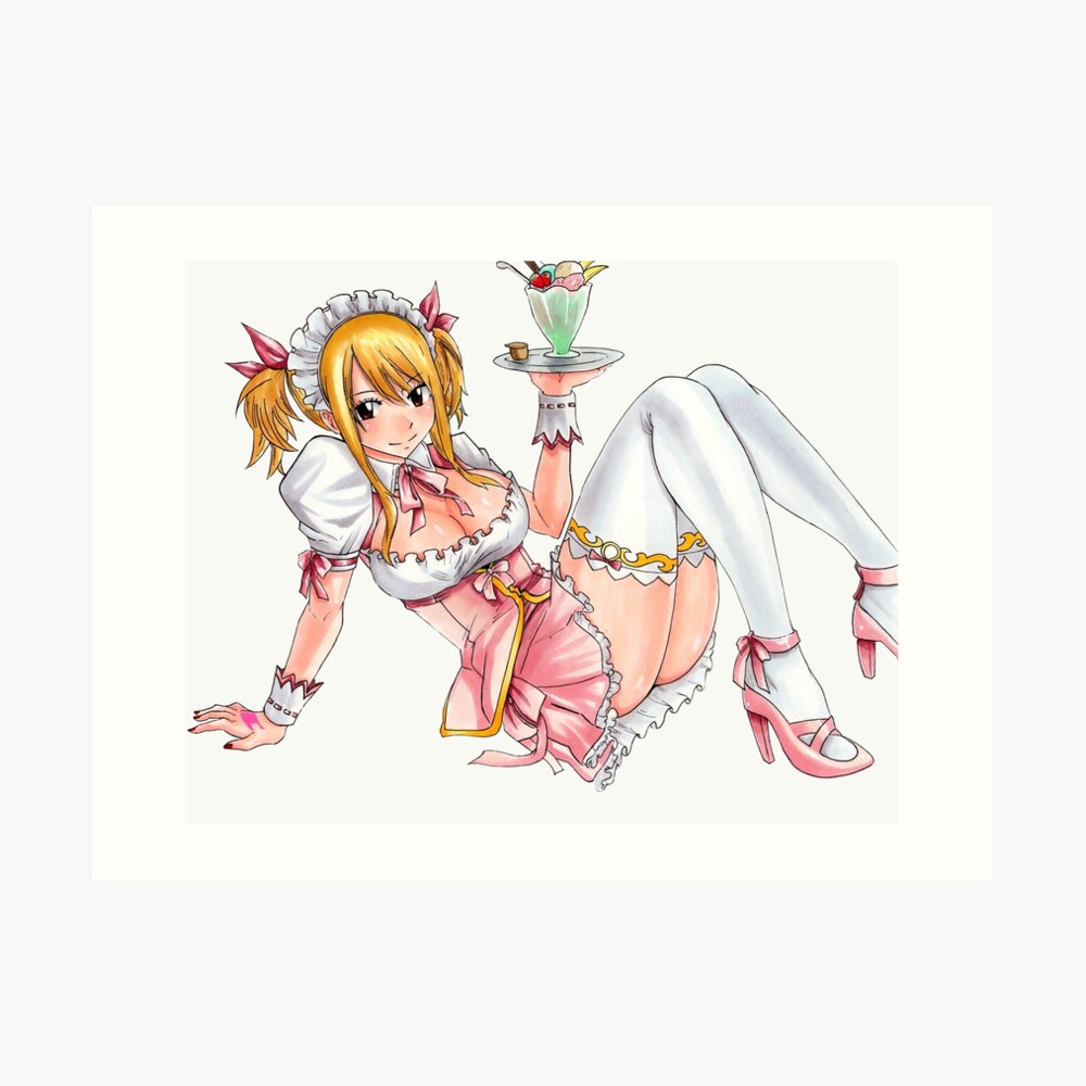 Lucy Heartfilia - Fairy Tail  Art Board Print for Sale by