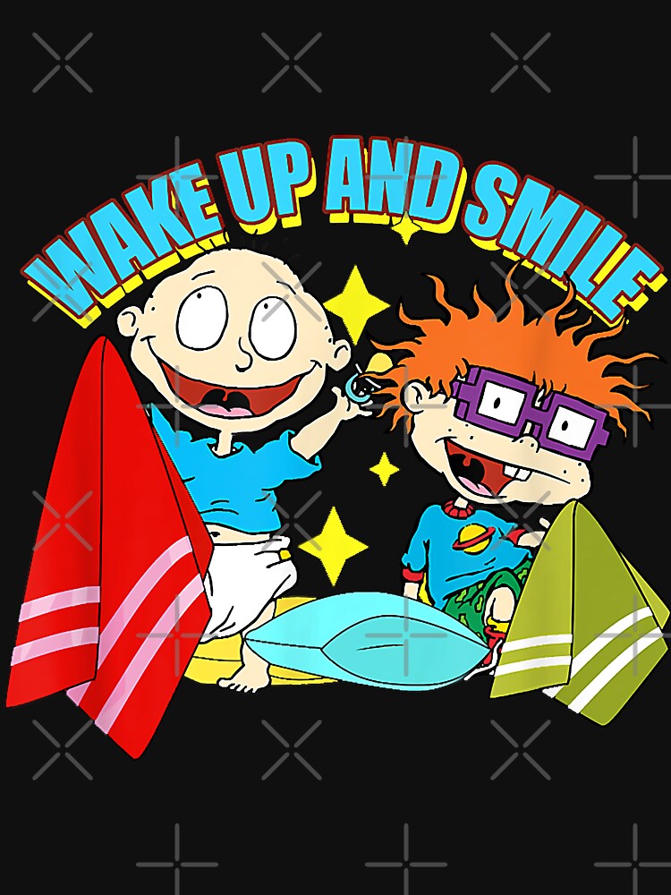 Discover Mademark x Rugrats Tommy & Chuckie Wake up and Smile Classic T-Shirt