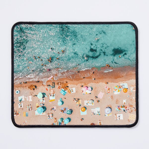 Item preview, Aerial Beach Art Print, Aerial Drone Summer Beach Photography, Beach Aerial Print, Drone Aerial Photography, Pastel Beach, Summer Travel Beach Sea designed and sold by radub85.