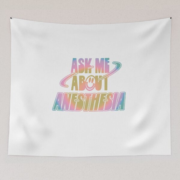 Item preview, Ask Me About Anesthesia designed and sold by orlumbuspirate.